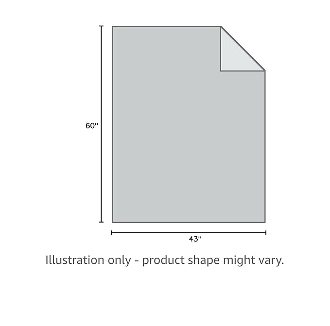 NTBAY Down Alternative Oversized Toddler Comforter, Super Soft and Warm Solid Color Baby Crib Quilted Blanket, 43x60 inches, Taupe