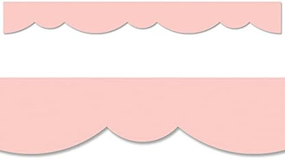 CTP Blush Stylish Scallops Bulletin Board EZ Border (Creative Teaching Press 10527)