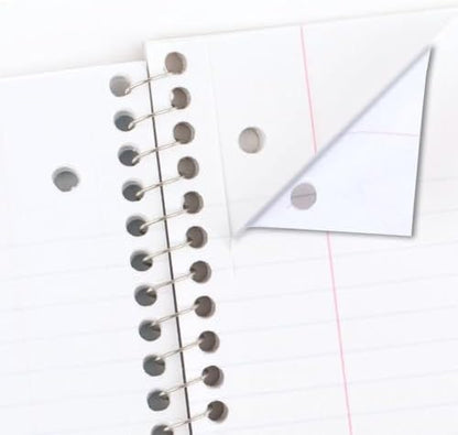 Mead Spiral Notebook, 6 Pack, 1 Subject, Wide Ruled Paper, 7-1/2" x 10-1/2", 70 Sheets per Notebook, Colors Will Vary (930201-ECM25)