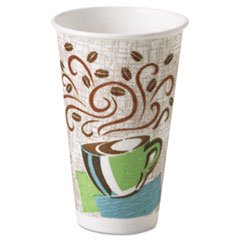 Georgia-Pacific Dixie PerfecTouch 16 oz Paper Coffee Cups By GP PRO, Coffee