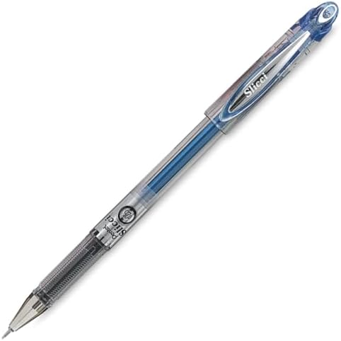 Pentel Arts Slicci 0.25 mm Extra Fine Gel Pen, Blue Ink, 1 Pack (BG202BPC)