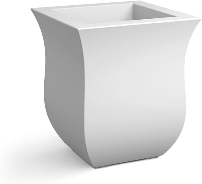 Mayne 5873-W Polyethylene Planter