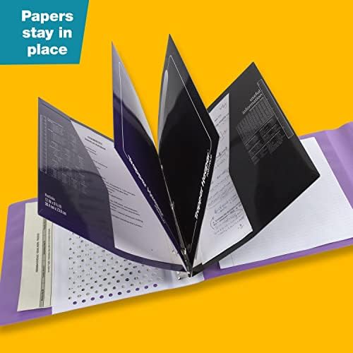 Mead Trapper Keeper Binder, Retro Design, 1 Inch Binder with Folders and Pockets, Holds 8-1/2" x 11" Paper, Palm Trees (260038FDE1-ECM) (Pack of 6)