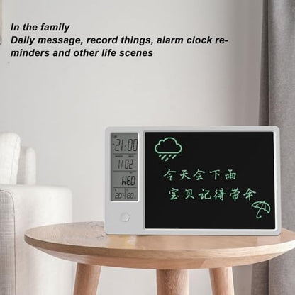Electronic LCD Writing Tablet, 10.24 x 6.3 x 0.39in Electronic Digital Writing Board, HD LCD Display Erasable Drawing Doodle Board,Writing Board Calendar Office Memo Message