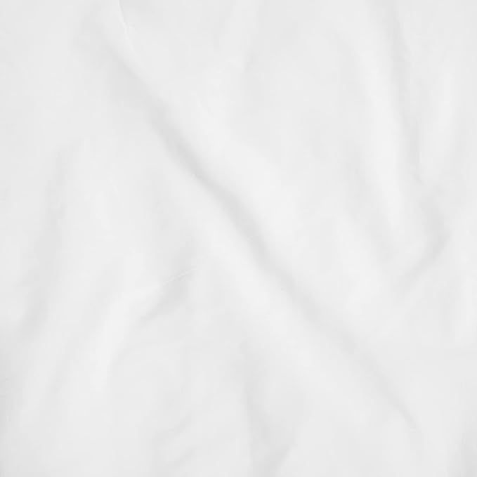 National Allergy Premium 100% Cotton Duvet Comforter Protector - Twin Size - 66" x 86" - White - Breathable 300 Thread Count Hypoallergenic Cover - Zippered Encasement - Bedding Linen