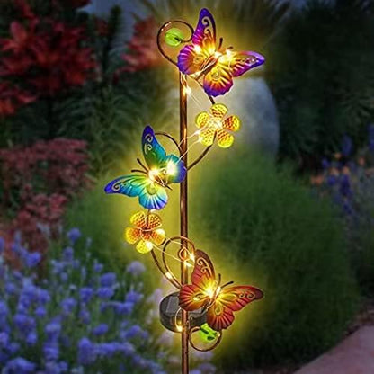 NAN ZAI NAN FANG Butterfly Solar Stake Lights, Waterproof,