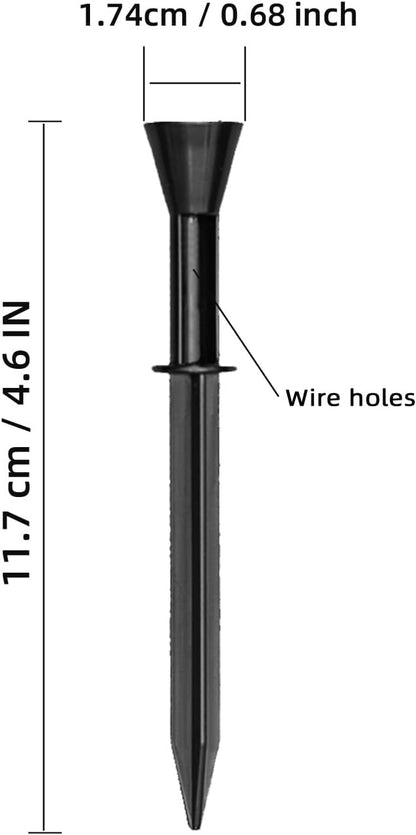 Replacement Stakes for Bulbs Solar Lawn lights, Solar String Light Stakes for