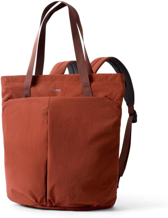 Bellroy Lite Totepack (18 liter lightweight tote bag and backpack, for beach, travel and every day) - Clay
