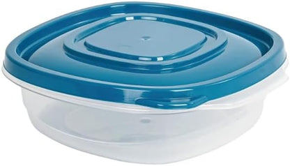 Square Plastic Food Storage Containers