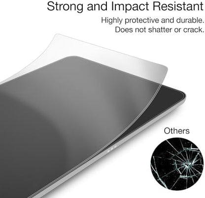 BoxWave Screen Protector Compatible with DEEBYCOO LCD Writing Tablet (9.5 in) - ClearTouch Crystal ToughShield 9H (2-Pack), Clear 9H Tough Flexible Film Screen Protector