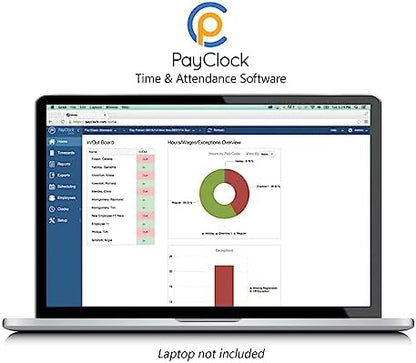 Lathem Touch-Free Wi-Fi Time Clock System (PCEXPRESS)