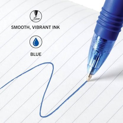 Zebra Pen Z-Grip Retractable Ballpoint Pen, Blue Ink, 1.0mm, 24 Bulk-Pack