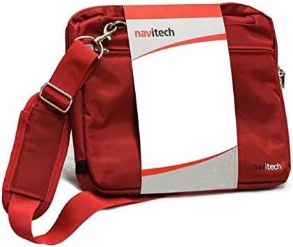 Navitech Red Graphics Tablet Case/Bag Compatible With Boogie Board Jot 8.5 LCD Writing Tablet