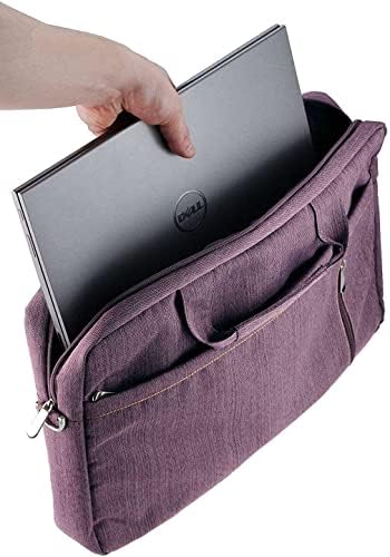 Navitech Purple Water Resistant Graphics Tablet Bag - Compatible with Richgv 13.5 Inch Colorful LCD Writing Tablet