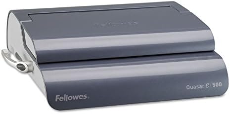 Fellowes Quasar 500 Electric Comb Binding Machine, Classroom Organization Heavy-Duty Binder, 20-Sheet Electric Punch, Includes Starter Kit (5216901)
