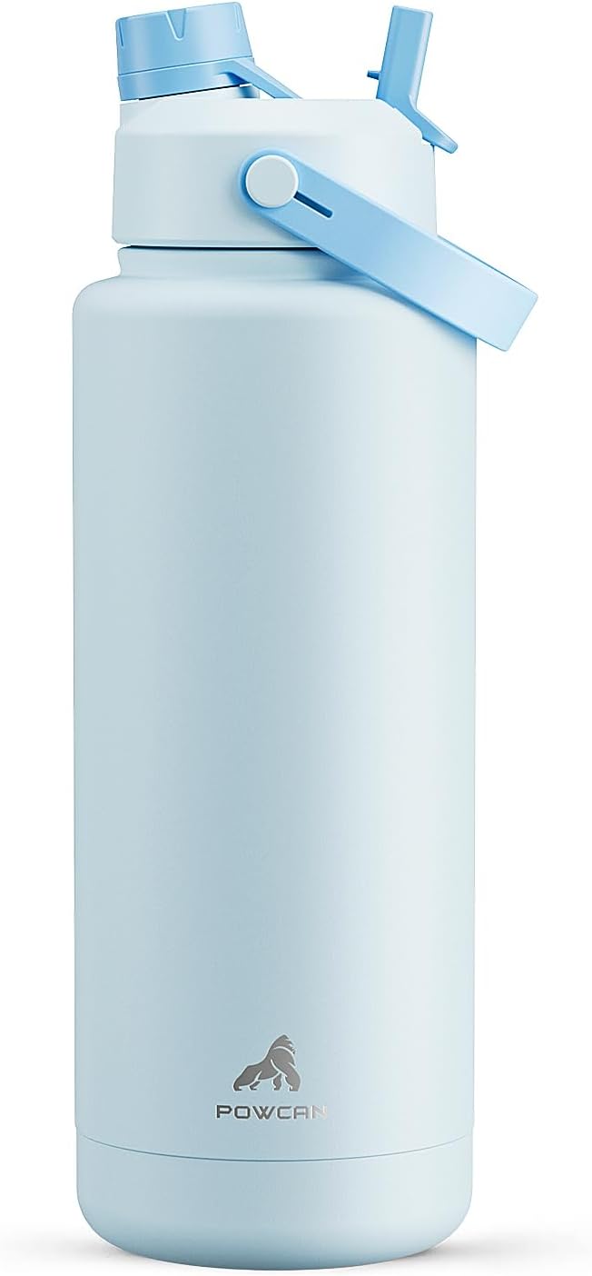 POWCAN 40 oz Insulated Water Bottle