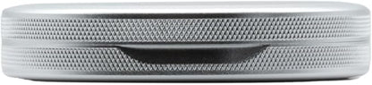 Metal Pouch Can | Metal Container | Slim EDC Pocket Tin | Airtight & Moisture-Resistant | Compact Daily Organizer | Pill Case & Travel Tin | Father’s Day Gift for Dad | (American Flag, Silver, Slim)