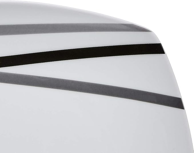 Amazon Basics Square Dinnerware Set