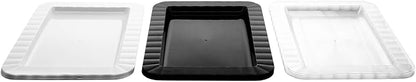 Party Essentials Deluxe Quality Hard Plastic 5 x 7-Inch Rectangular Appetizer