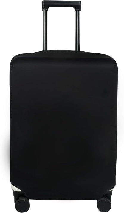 Explore Land Travel Luggage Cover Suitcase Protector Fits 27-30 Inch Case (Black, L)