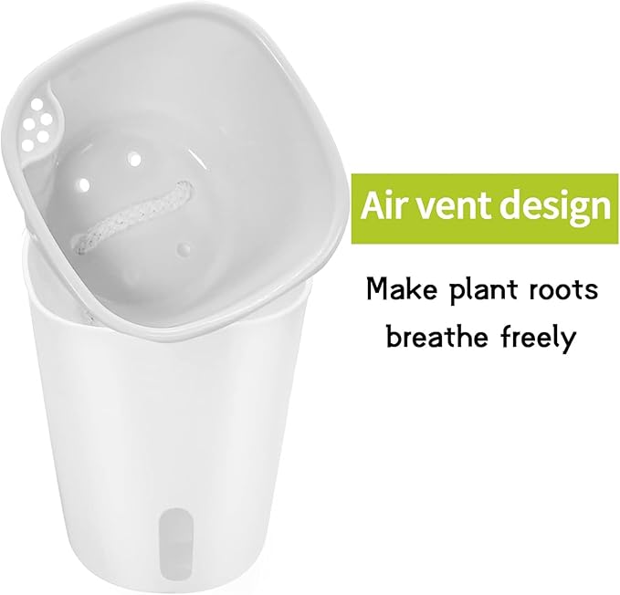 3" Self Watering Pots, 20 Sets Self Watering Planter Pots