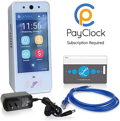Lathem Touch-Free Wi-Fi Time Clock System (PCEXPRESS)