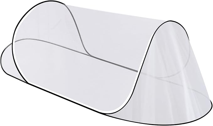 77 * 30 * 23 Inch Large Pop Up Mosquito Tent, Portable Foldable Mosquito Net for Bed Camping Travel Patio