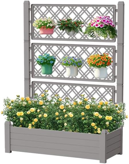 EasyUp Raised Garden Bed with Trellis
