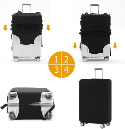 Travelkin Luggage Covers For Suitcase Tsa Approved,Suitcase Cover Protector Fit 18-32 Inch Luggage