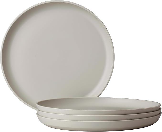 Mepal - Breakfast plate 4 pieces Silueta - Dishwasher & microwave resistant -