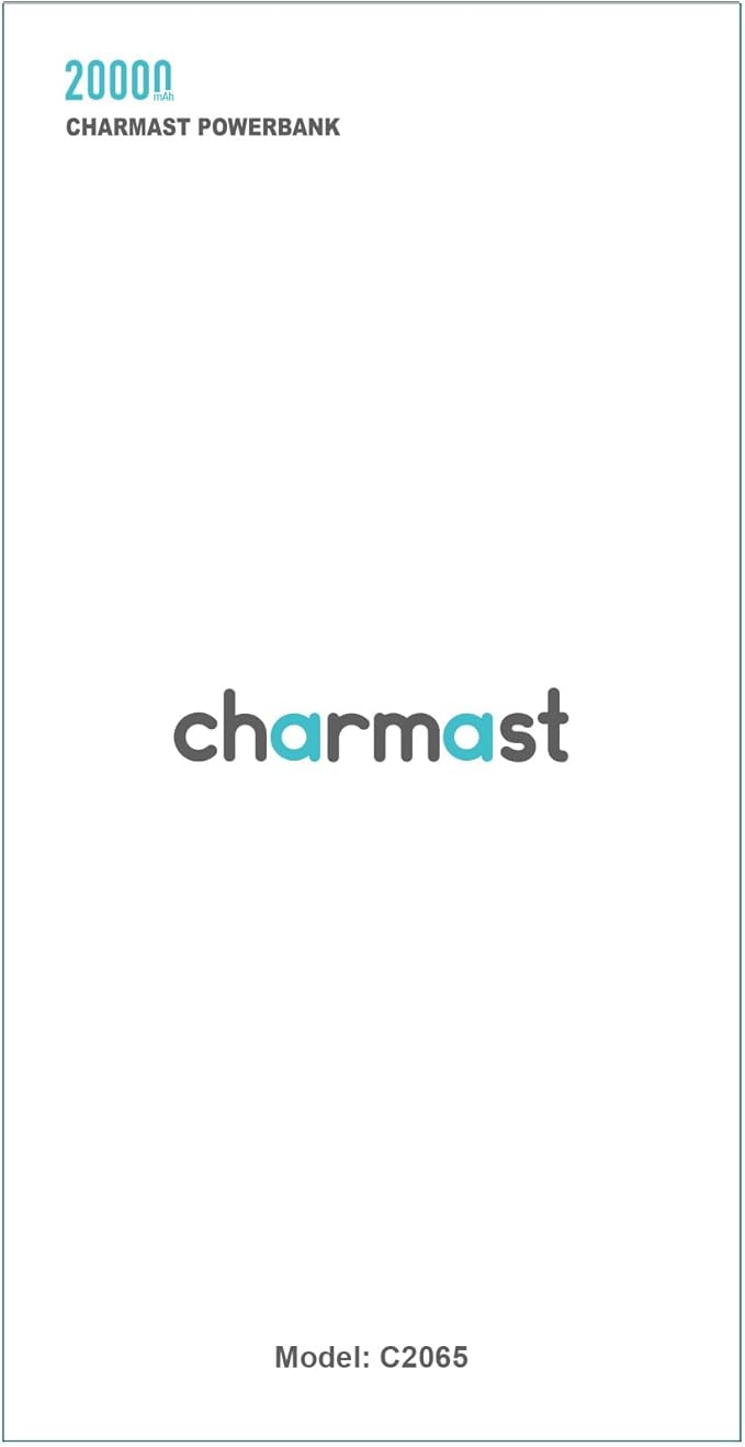 charmast 20000mAh Portable Charger with Built in Cables, 22.5W Travel Power Bank Fast Charging, USB C Cell Phone Battery Pack for iPhone 16/15/14/13/12/11 Series, iPad, Samsung, Android, Tablet