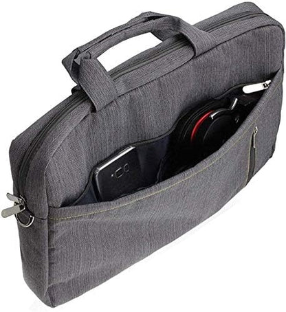 Navitech Grey Premium Messenger Bag - Compatible With Dimi 10 inch LCD Writing Tablet
