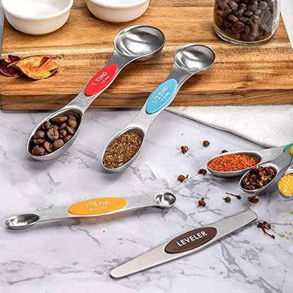 19-Piece Magnetic Measuring Cups and Spoons Set