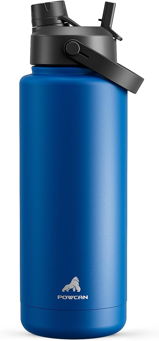 POWCAN 40 oz Insulated Water Bottle