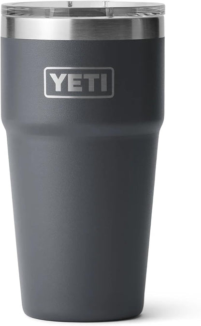 YETI Rambler 20 oz Stackable Tumbler, Stainless Steel, Vacuum Insulated