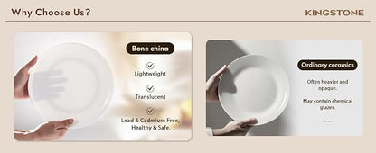 24pc Bone China Dinnerware Set