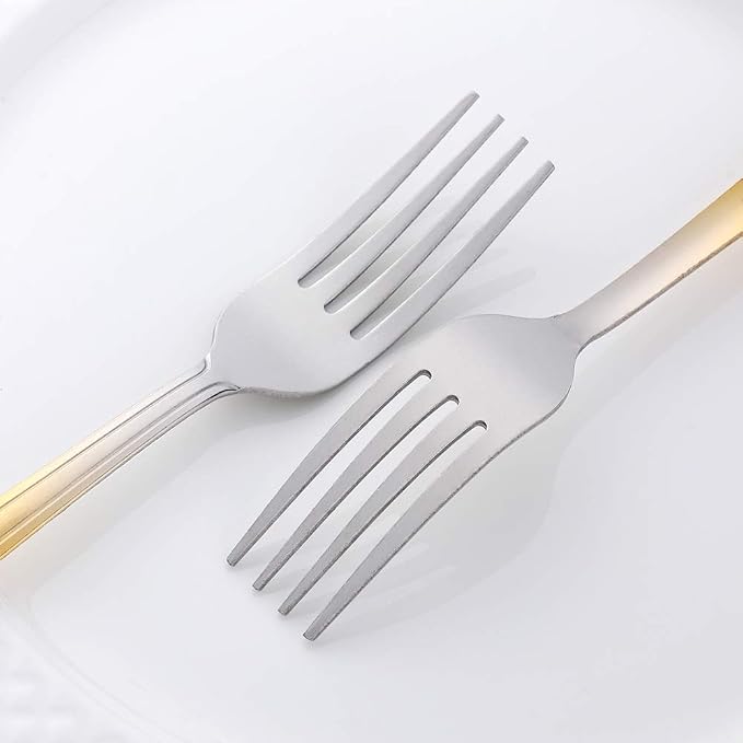 12 Pieces Dinner Fork, Stainless Steel Silverware Forks, 7.1 Inches Metal Fork