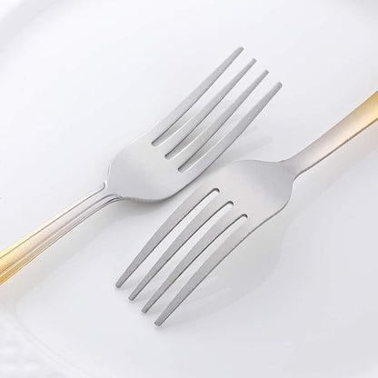 12 Pieces Dinner Fork, Stainless Steel Silverware Forks, 7.1 Inches Metal Fork