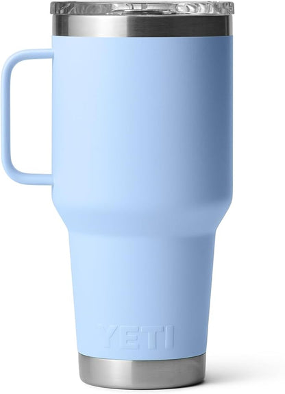 YETI Rambler 30 oz Travel Mug, Stainless Steel, Vacuum Insulated with Stronghold Lid