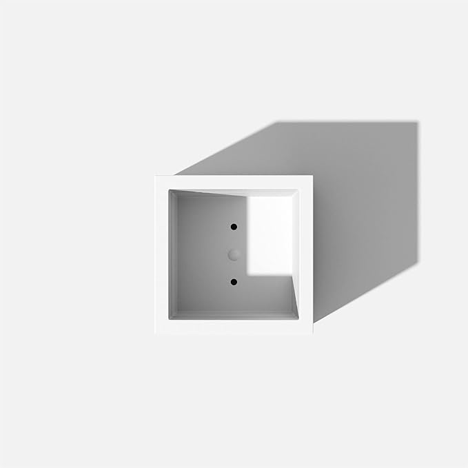 Veradek Block Series Cube Plastic Planter