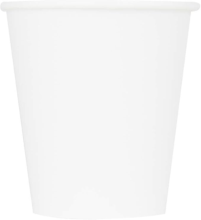 Karat 10 oz Paper Coffee Cup White Disposable Cup