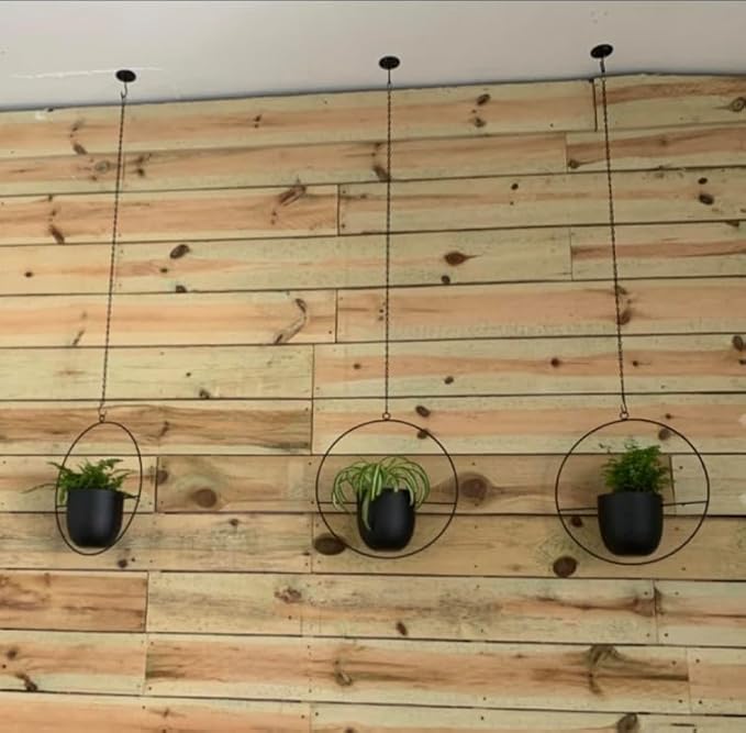2 Pack Hanging Planters for Indoor Plants