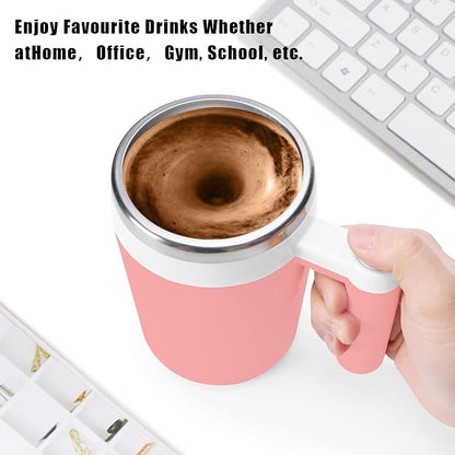 Self Stirring Mug, Rechargeable Auto Magnetic Coffee Mug
