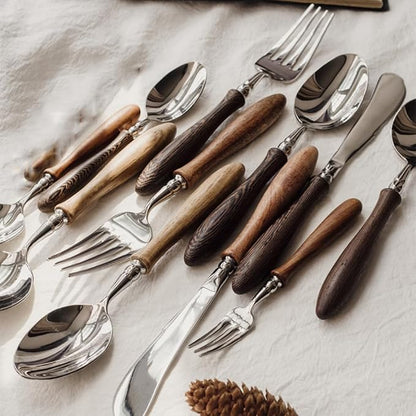 40 Piece Silverware Set Service