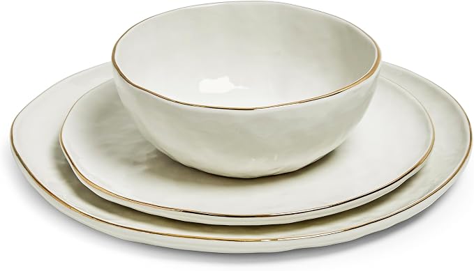 Sango 12-Piece Lightweight Porcelain Dinnerware Set