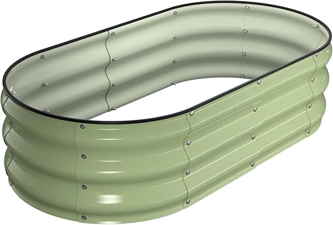 Raised Garden Bed Kit, Large Metal Raised Beds