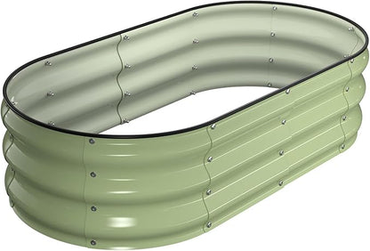 Raised Garden Bed Kit, Large Metal Raised Beds