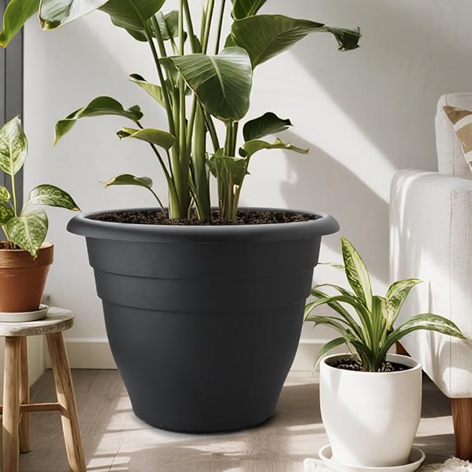 3 Pack 20 Inch Large Plant Pots