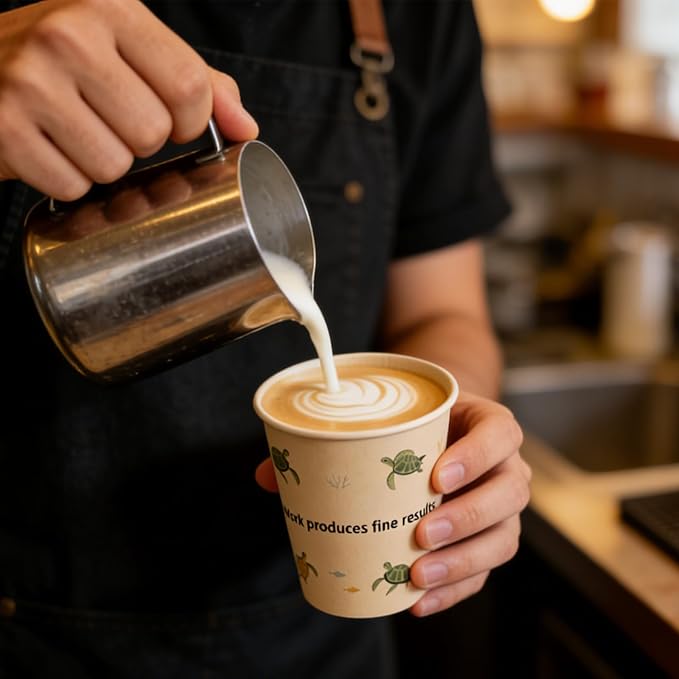 12 OZ 25 Pack Disposable Cups Paper Coffee Cups