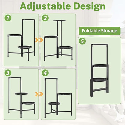 iDavosic.ly 3 Tier Large Plant Stand Indoor